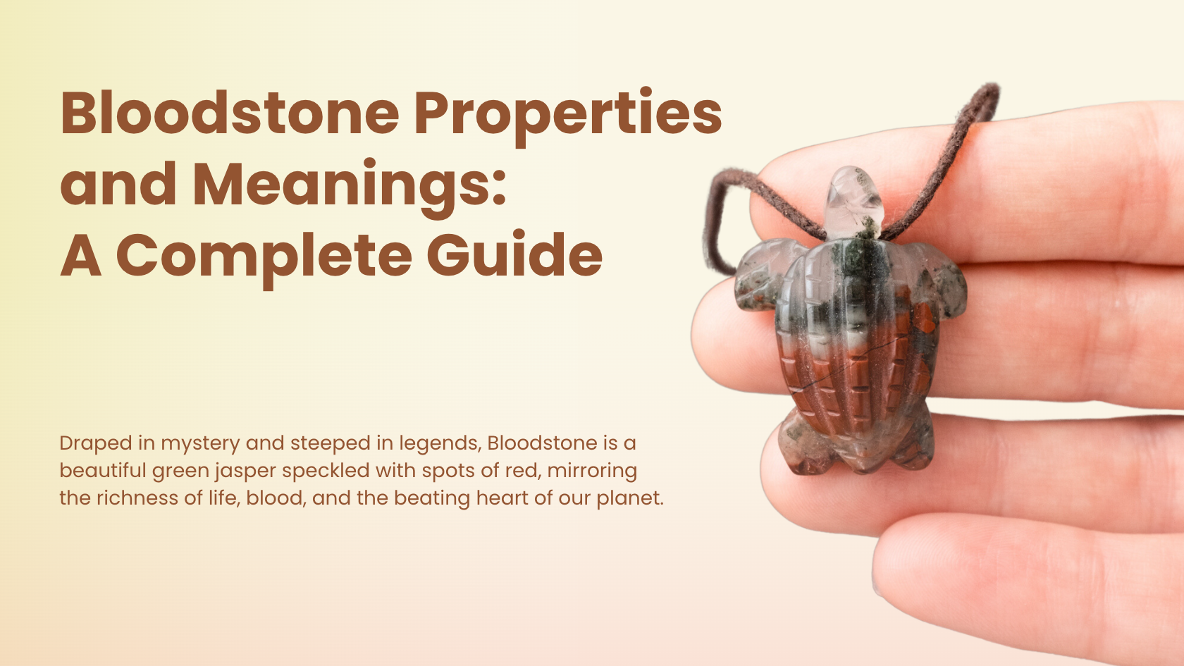 Bloodstone Properties and Meanings A Complete Guide The Healing