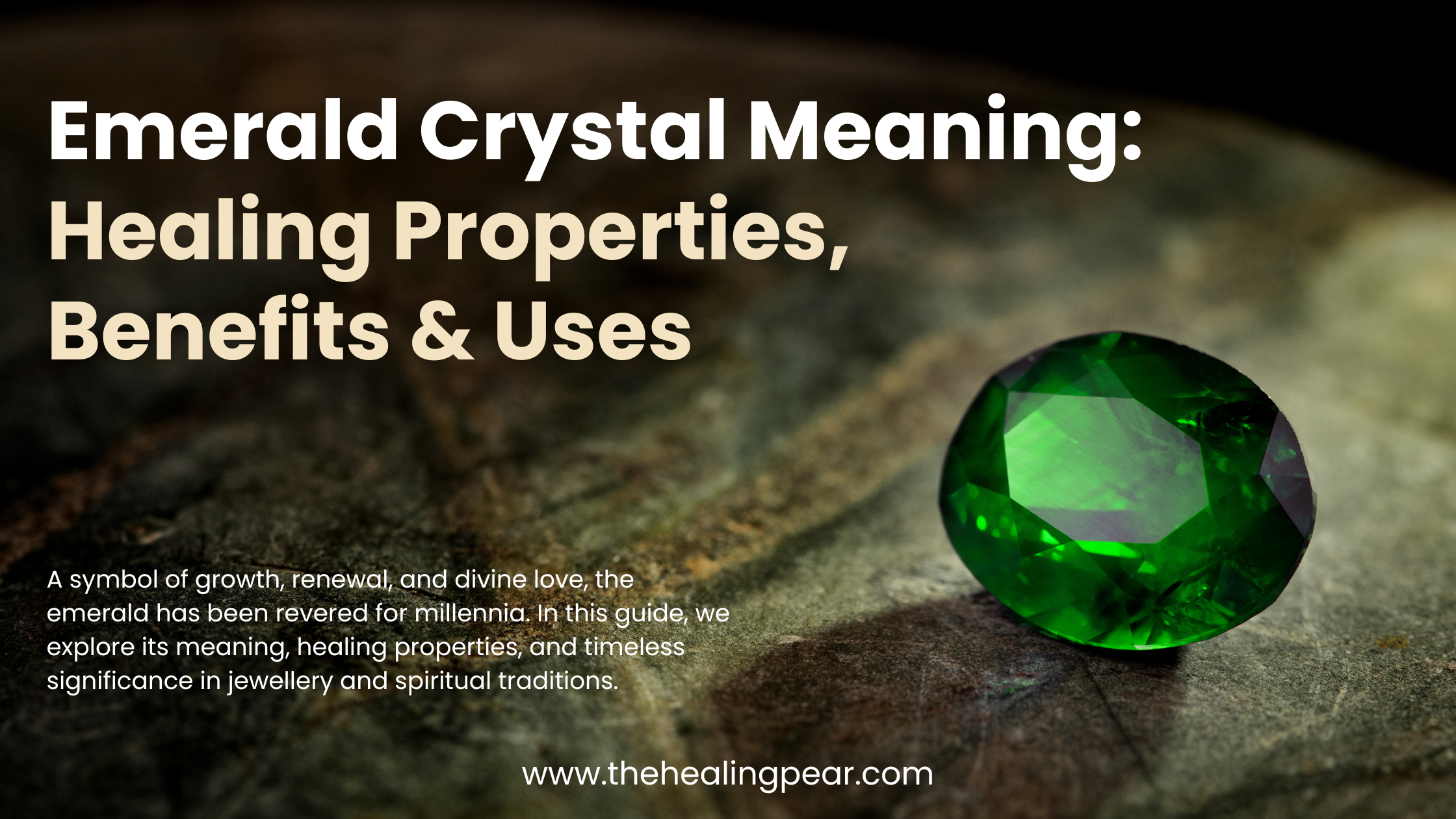 Emerald Crystal Meaning: Healing Properties, Benefits & Uses The Healing Pear Emerald Crystal Meaning: Healing Properties, Benefits & Uses The Healing Pear