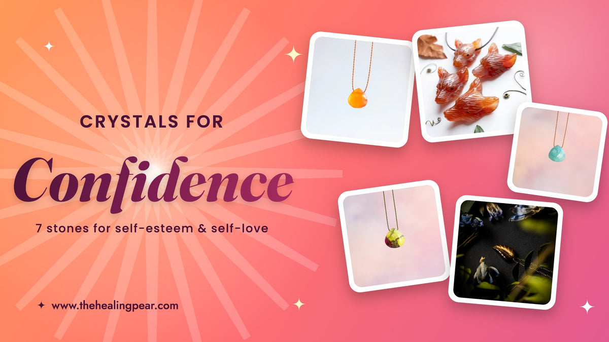 Crystals for confidence: carnelian, amazonite, turquoise and tiger's eye jewellery