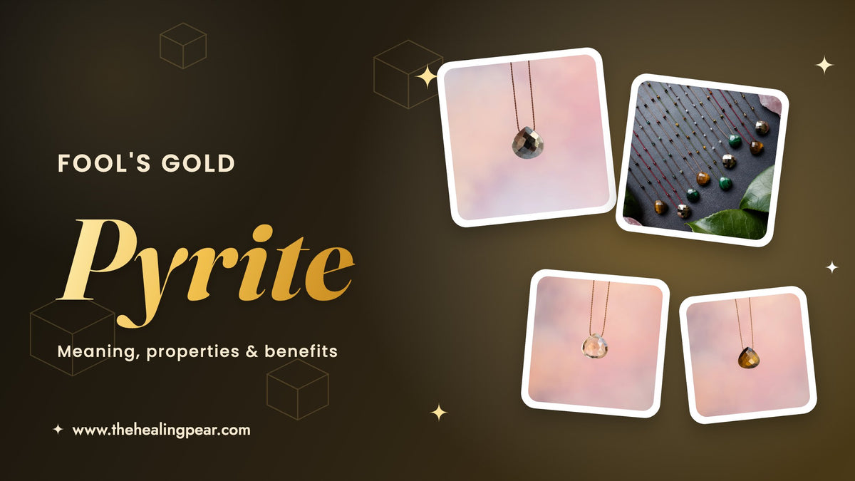 Pyrite meaning: pyrite, citrine and tiger's eye crystal necklaces