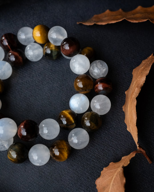 Rainbow Moonstone &amp; Multi Tiger&