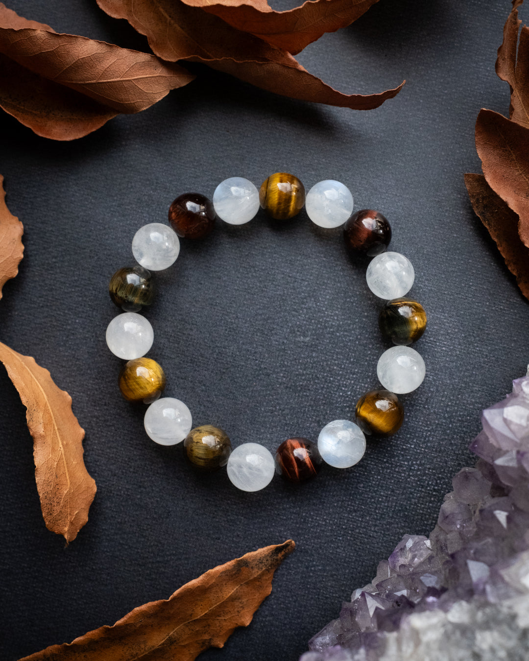 Rainbow Moonstone &amp; Multi Tiger&