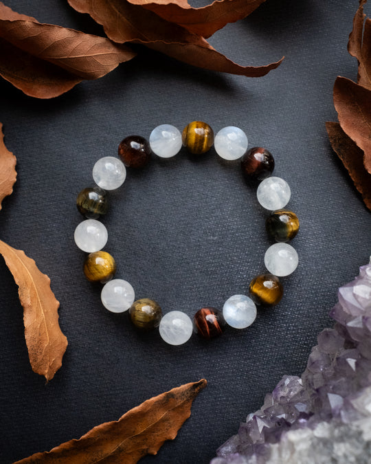 Rainbow Moonstone &amp; Multi Tiger&