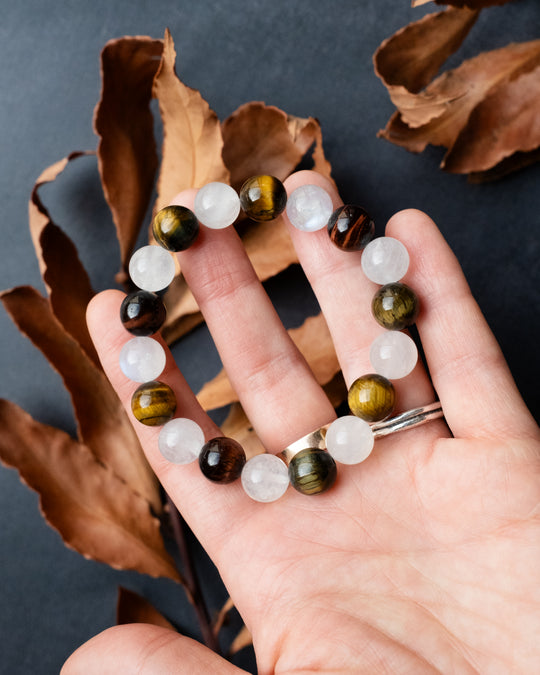 Rainbow Moonstone &amp; Multi Tiger&