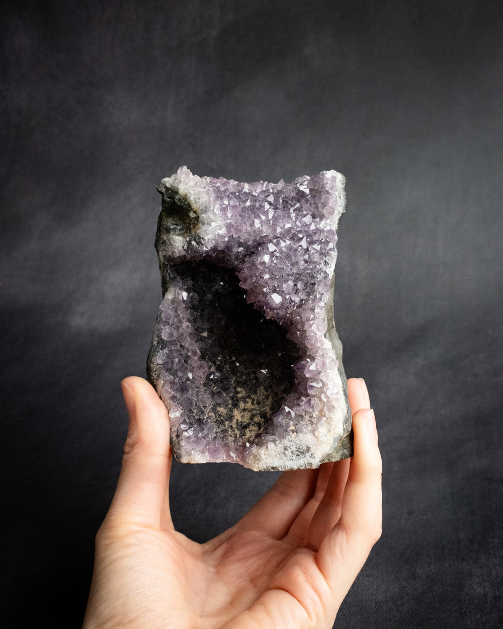 Freestanding Amethyst Raw Crystal Cluster 638g