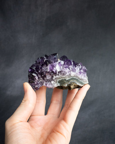 Amethyst Raw Crystal Cluster 218g