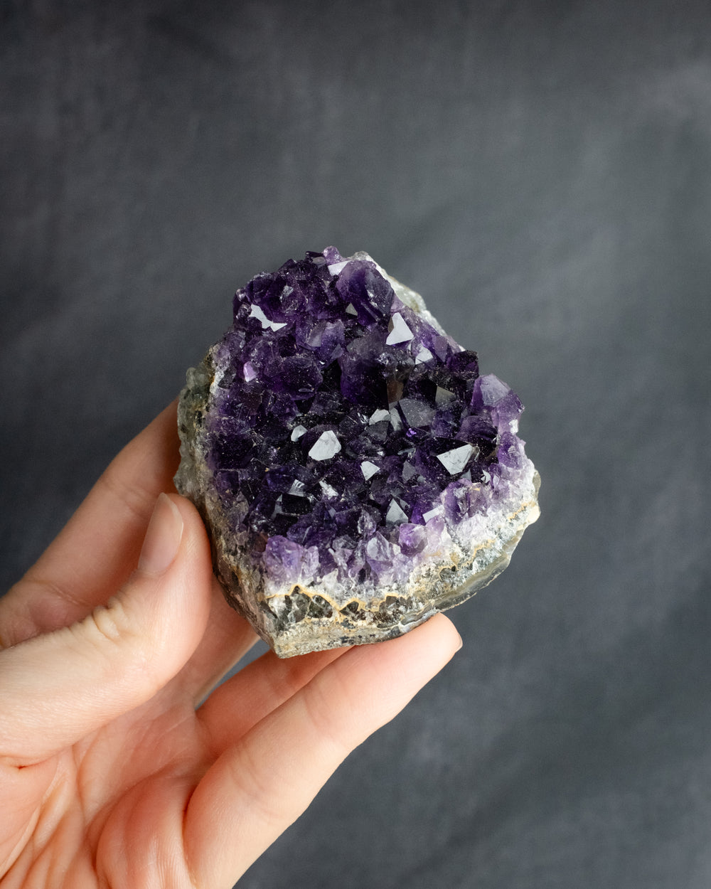 Amethyst Raw Crystal Cluster 164g