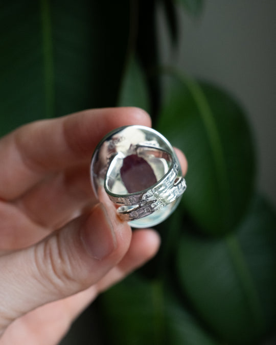 Ametrine Ring in Sterling Silver - Size 7 1/4 US / O 1/2 UK