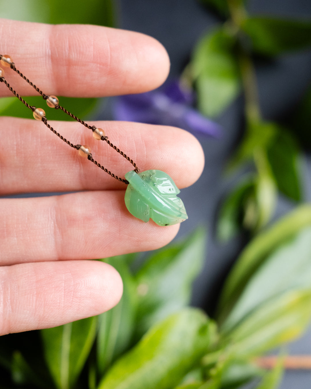 Spring Equinox Beaded Necklace - The Healing Pear