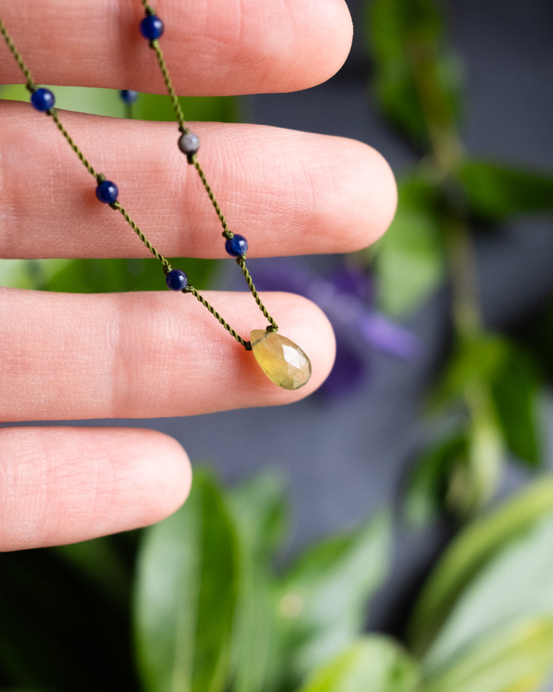 Spring Equinox Beaded Necklace - The Healing Pear
