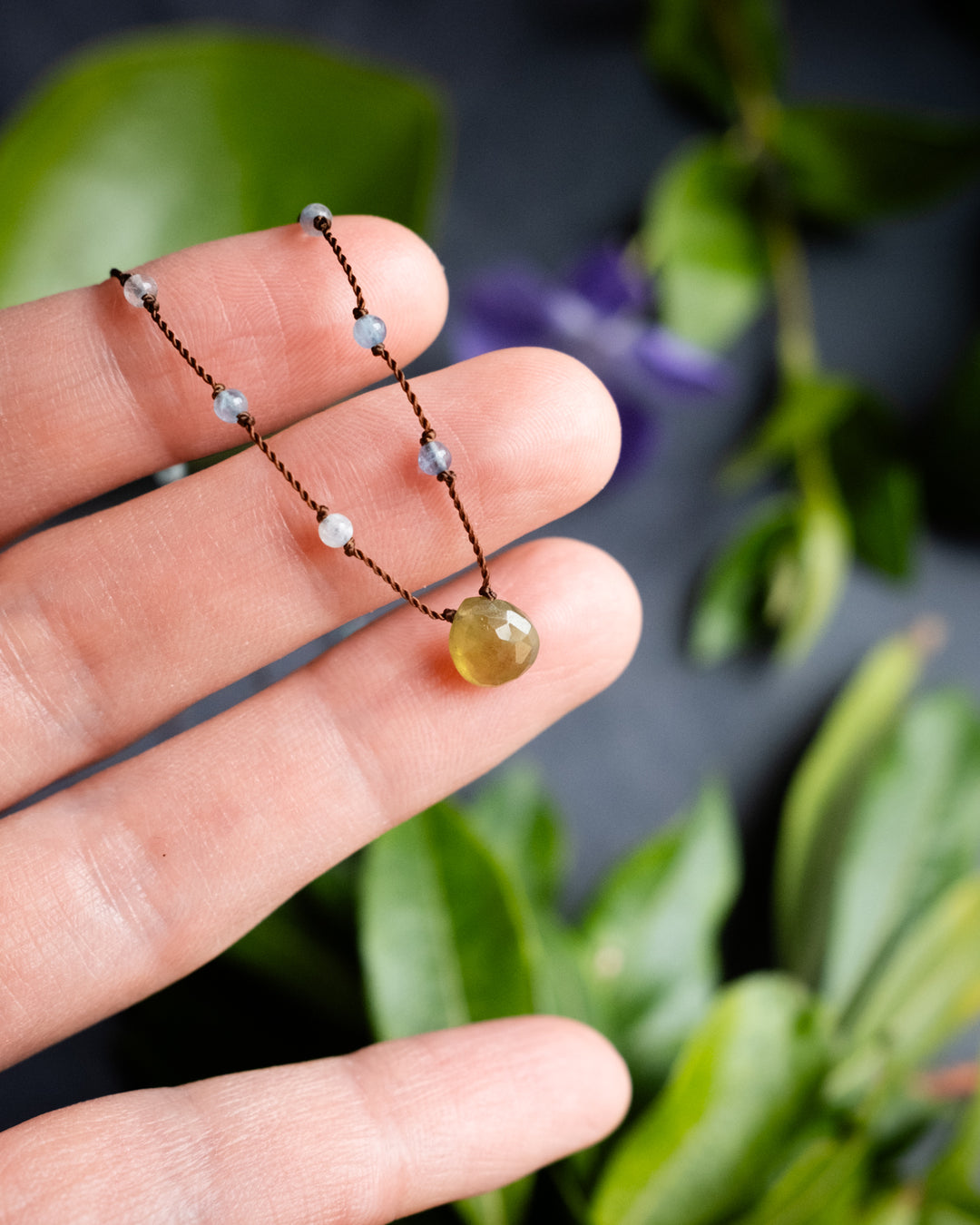 Spring Equinox Beaded Necklace - The Healing Pear