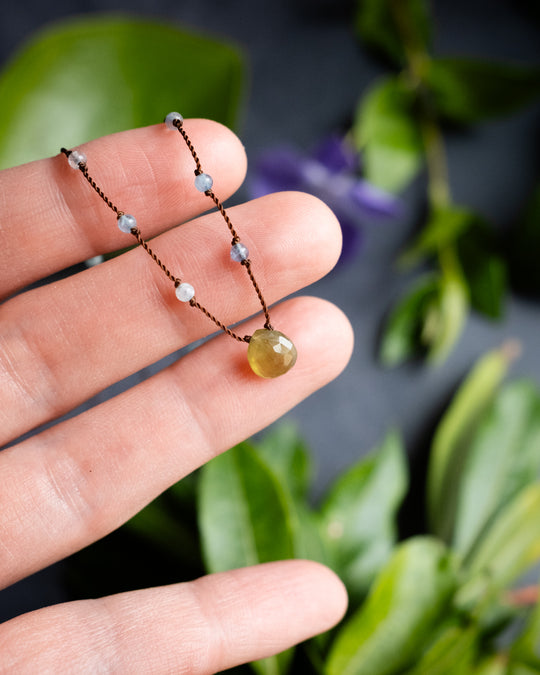 Spring Equinox Beaded Necklace - The Healing Pear