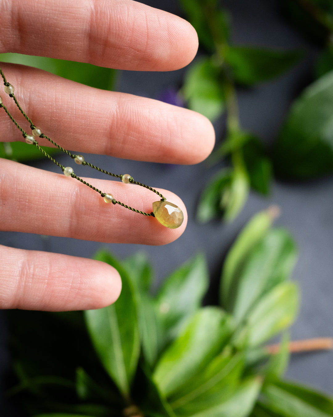 Spring Equinox Beaded Necklace - The Healing Pear