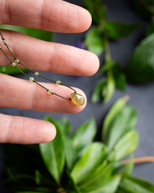 Spring Equinox Beaded Necklace - The Healing Pear