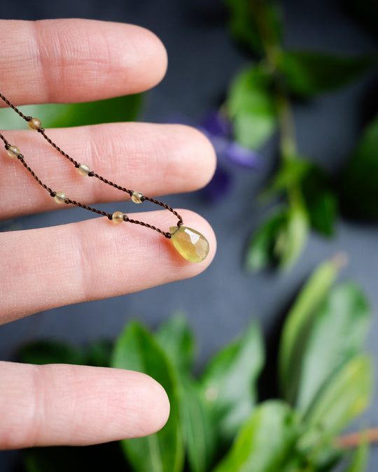 Spring Equinox Beaded Necklace - The Healing Pear
