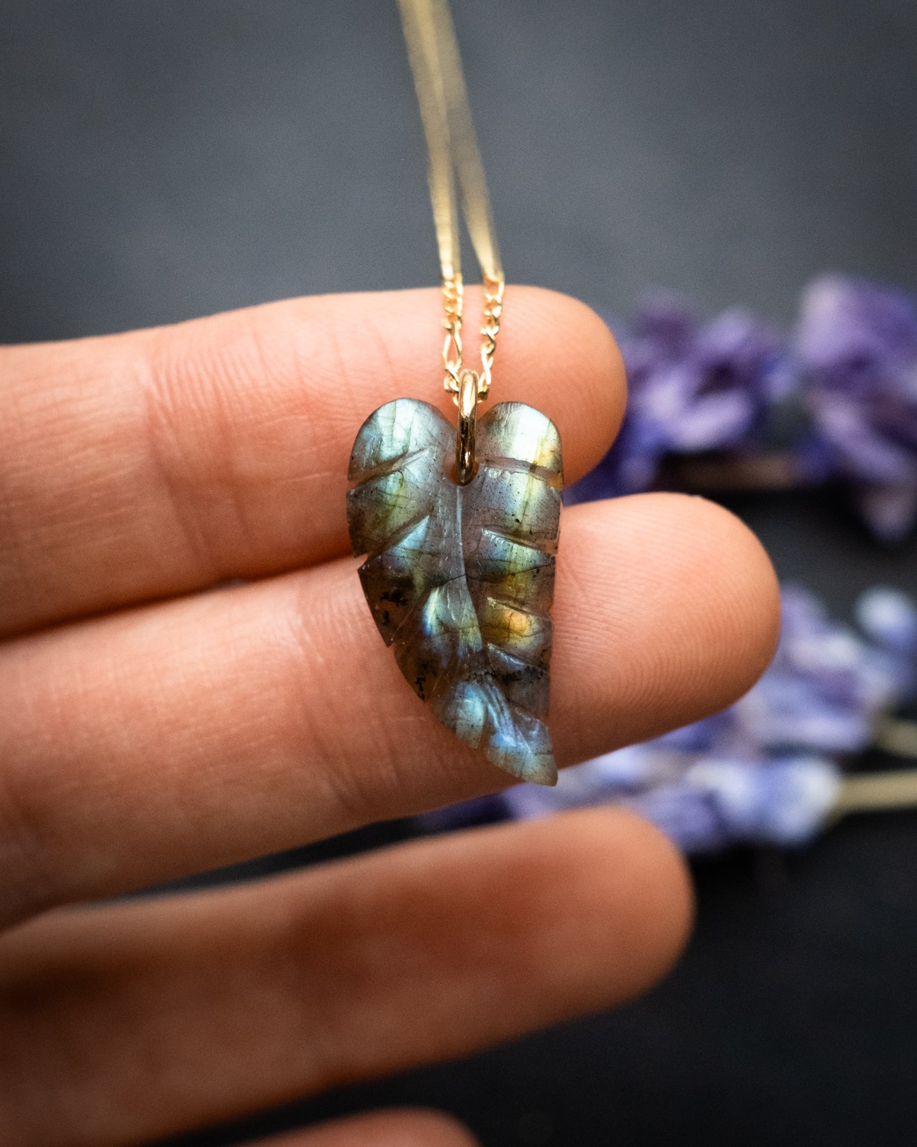 Labradorite healing on sale necklace