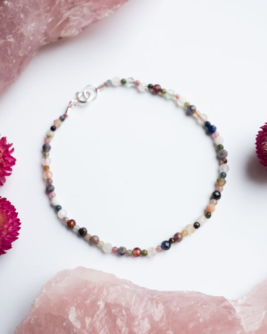 Multi-Stone Gemstone Beaded Bracelet - The Healing Pear