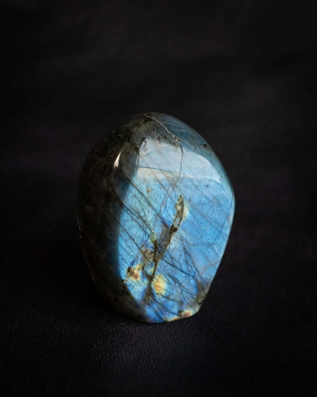 Labradorite Polished Freeform High Flash Specimen 195g - The Healing Pear