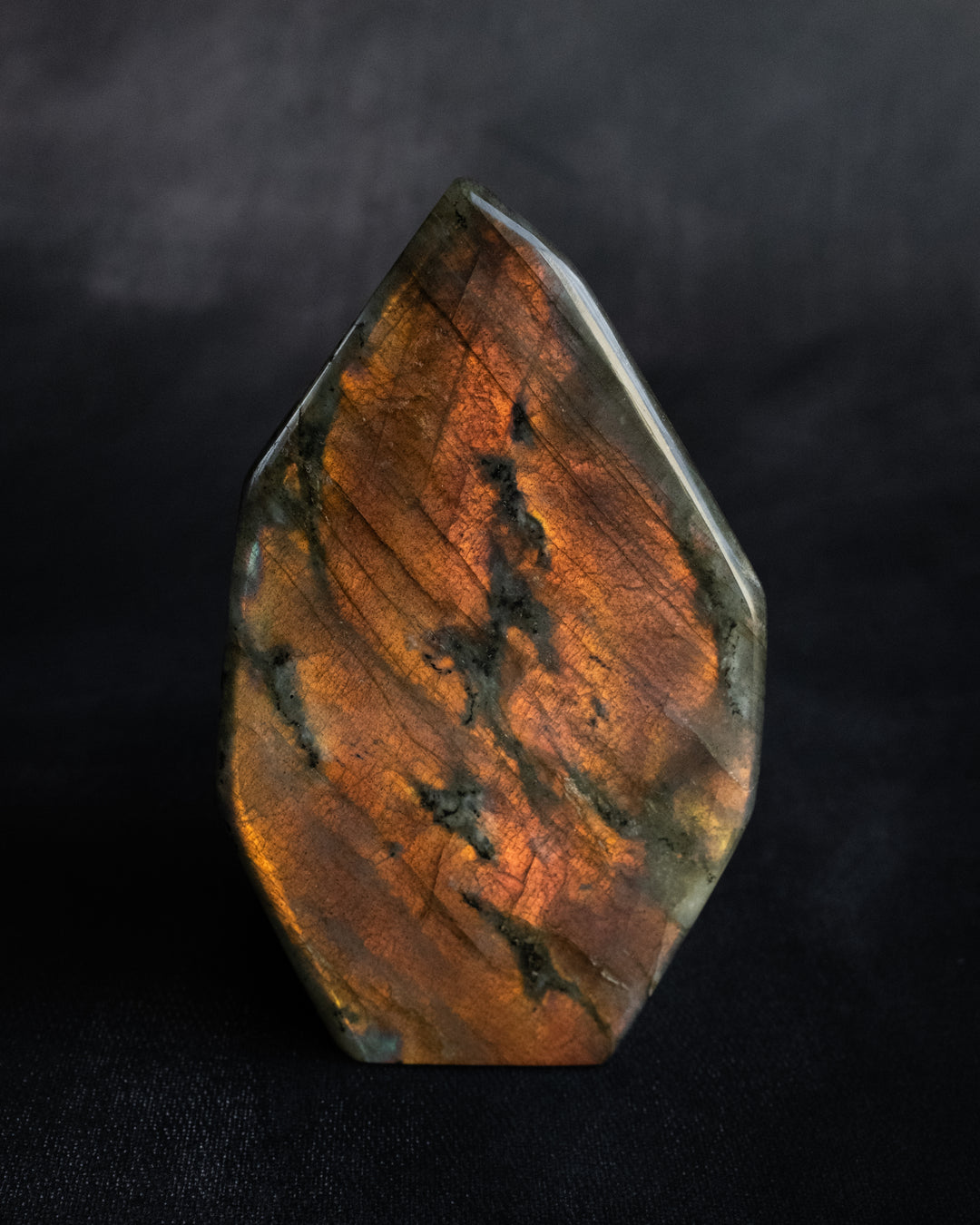 Labradorite Polished Freeform High Flash Specimen 854g - The Healing Pear