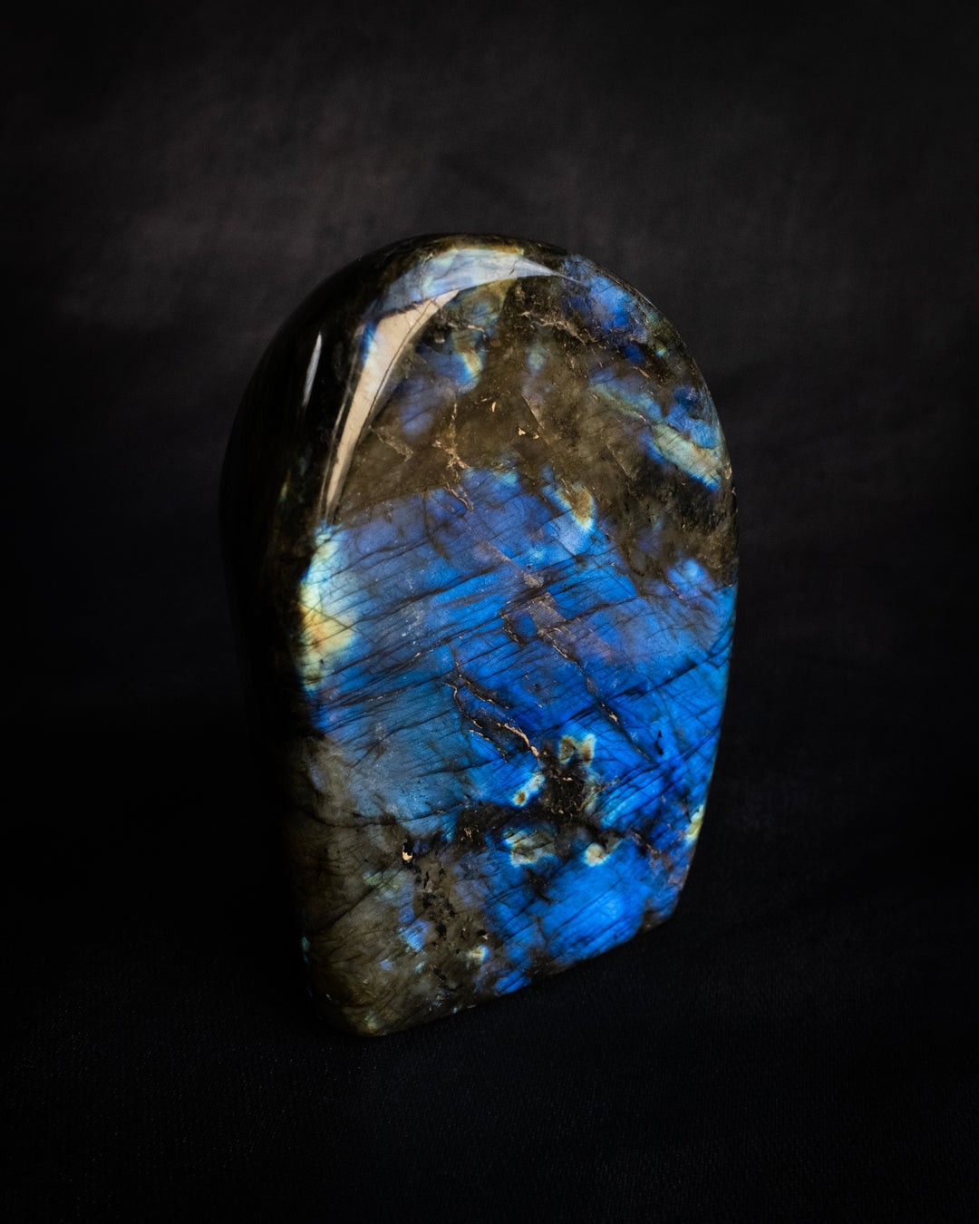 Labradorite Polished Freeform High Flash Specimen 1426g - The Healing Pear