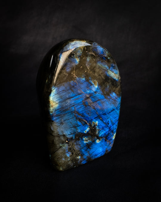 Labradorite Polished Freeform High Flash Specimen 1426g - The Healing Pear