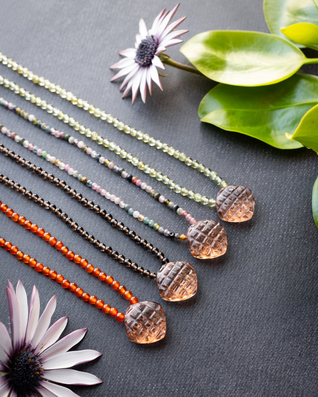 Alexandrite Beaded Necklace - The Healing Pear