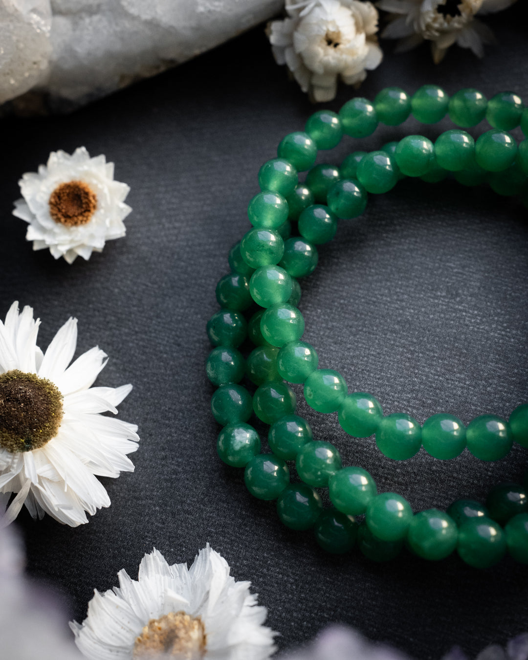 Aventurine Round Bead Bracelet 6mm