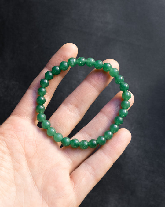 Aventurine Round Bead Bracelet 6mm