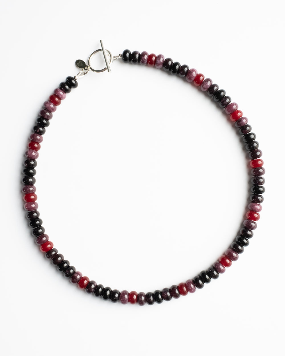 Dark Cherry Beaded Candy Necklace