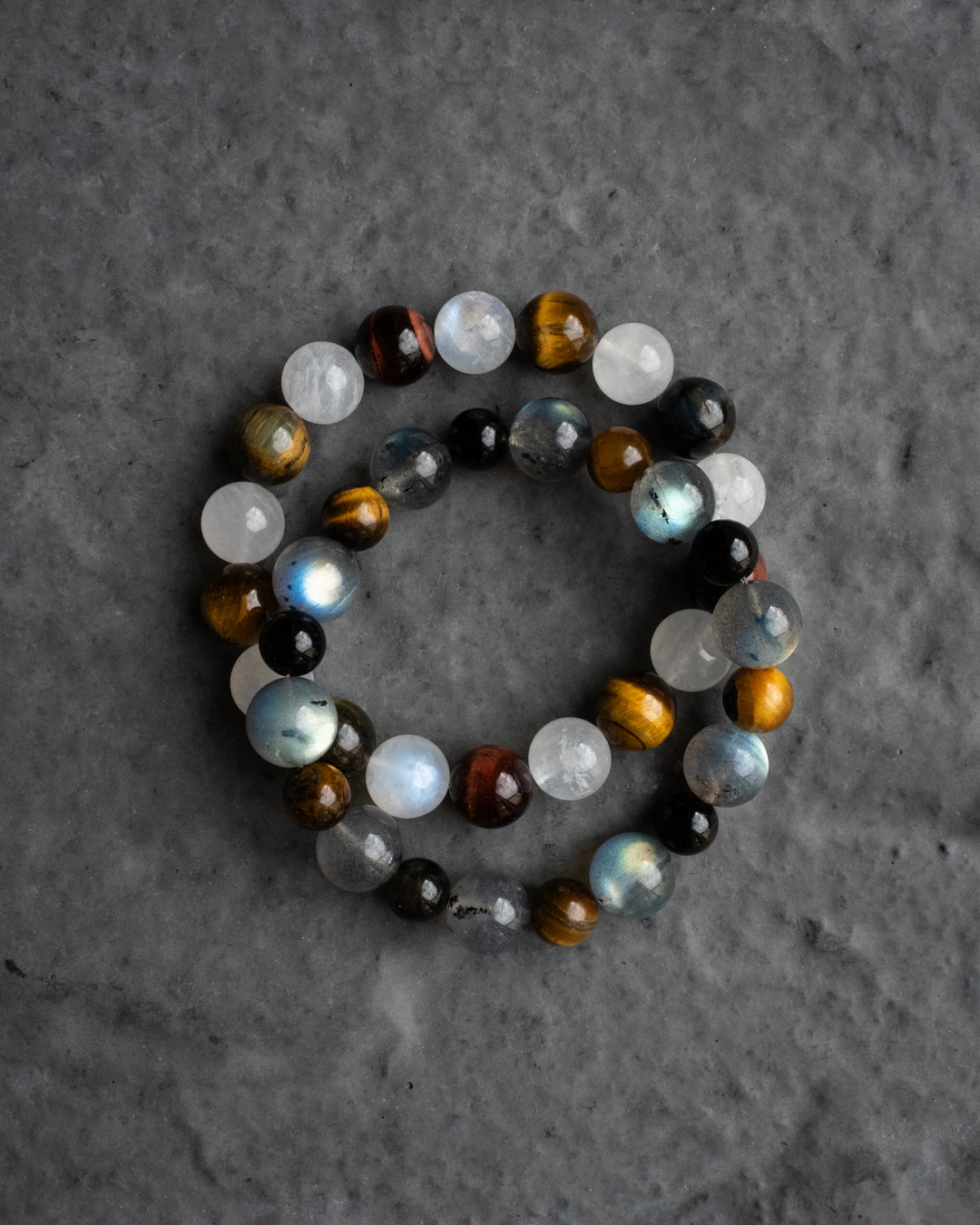 Rainbow Moonstone &amp; Multi Tiger&