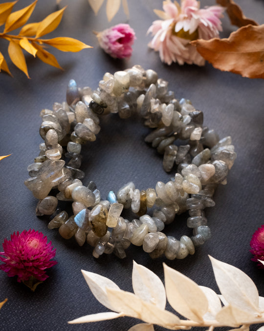 Labradorite Chip Bracelet - The Healing Pear