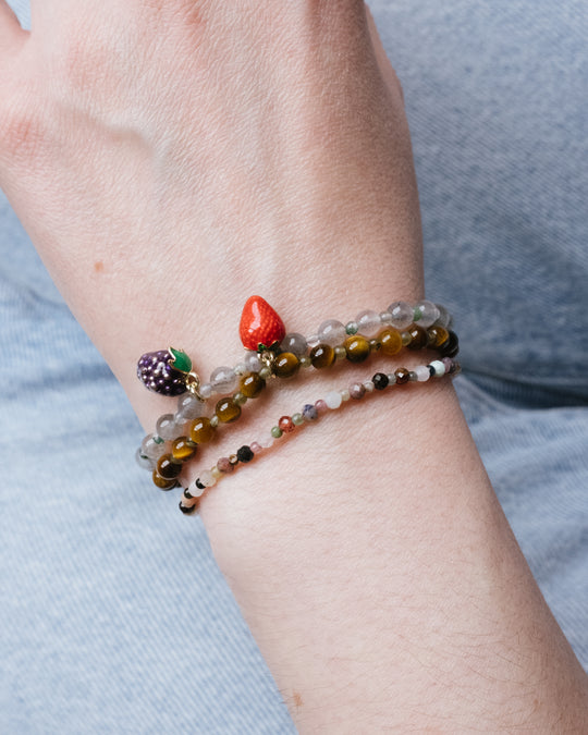 Multi-Stone Gemstone Beaded Bracelet - The Healing Pear