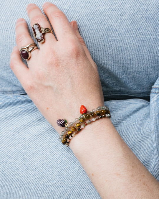 Multi-Stone Gemstone Beaded Bracelet - The Healing Pear