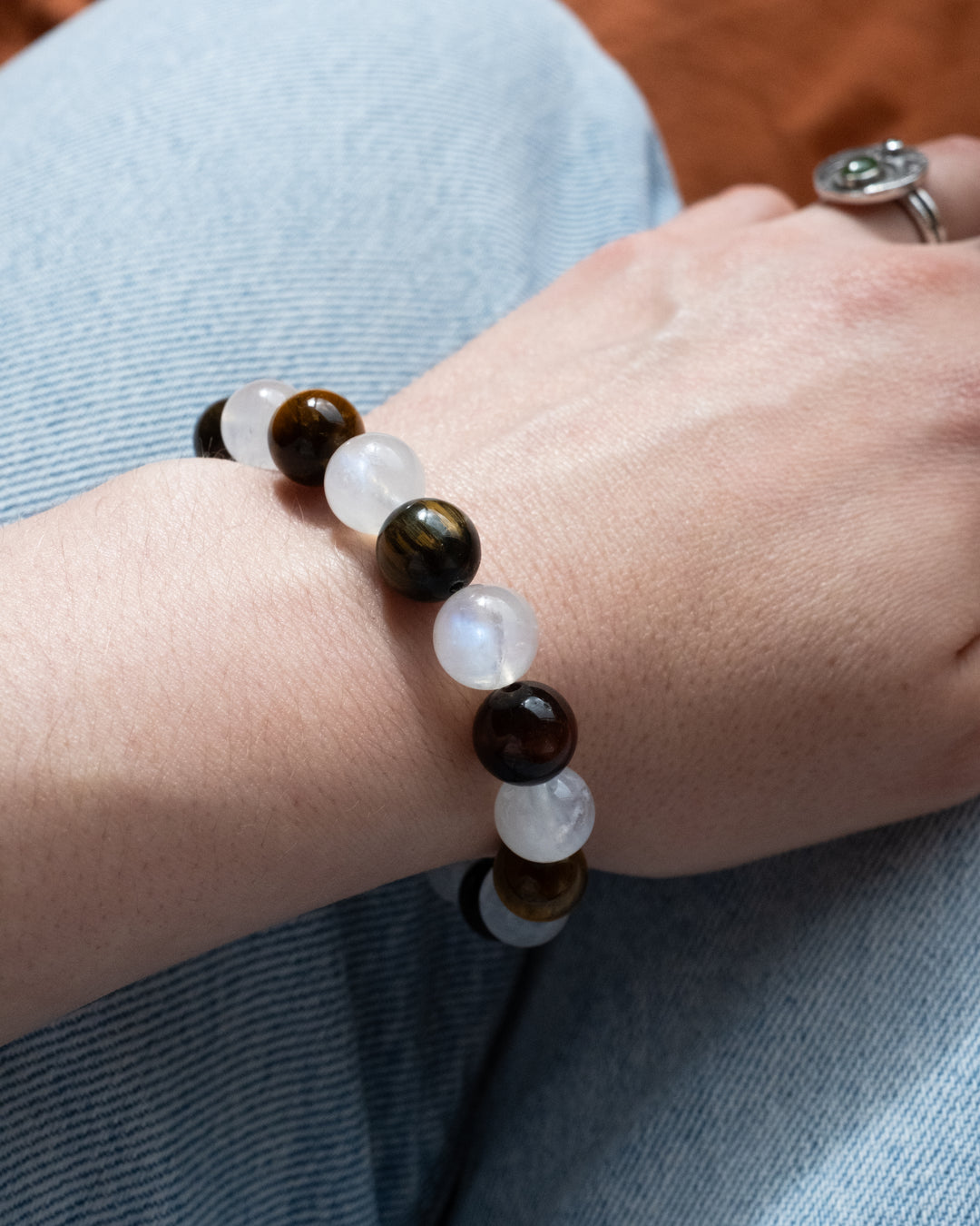 Rainbow Moonstone &amp; Multi Tiger&