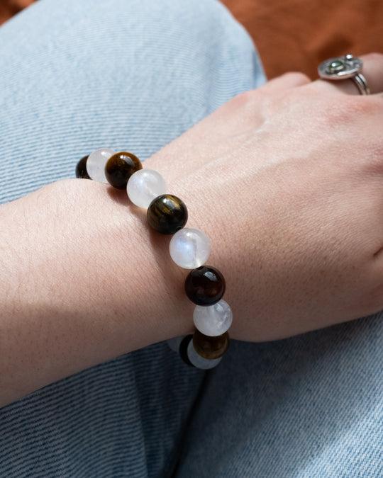 Rainbow Moonstone &amp; Multi Tiger&
