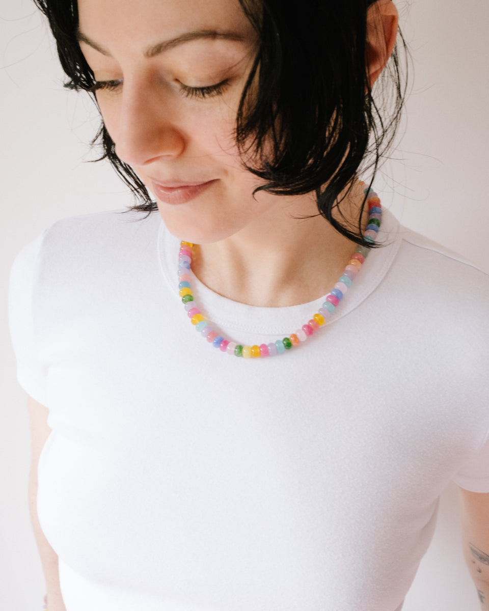 Pick &amp; Mix Beaded Candy Necklace