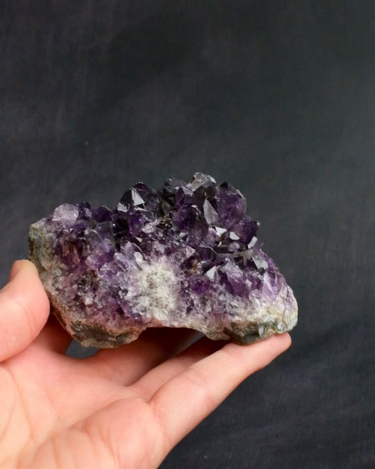 Amethyst Raw Crystal Cluster 240g