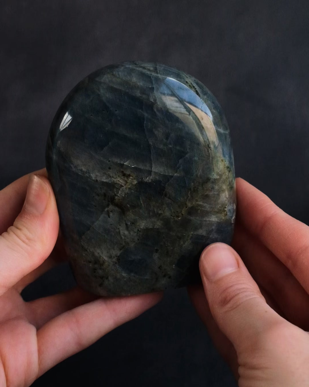 Labradorite Polished Freeform High Flash Specimen 401g - The Healing Pear
