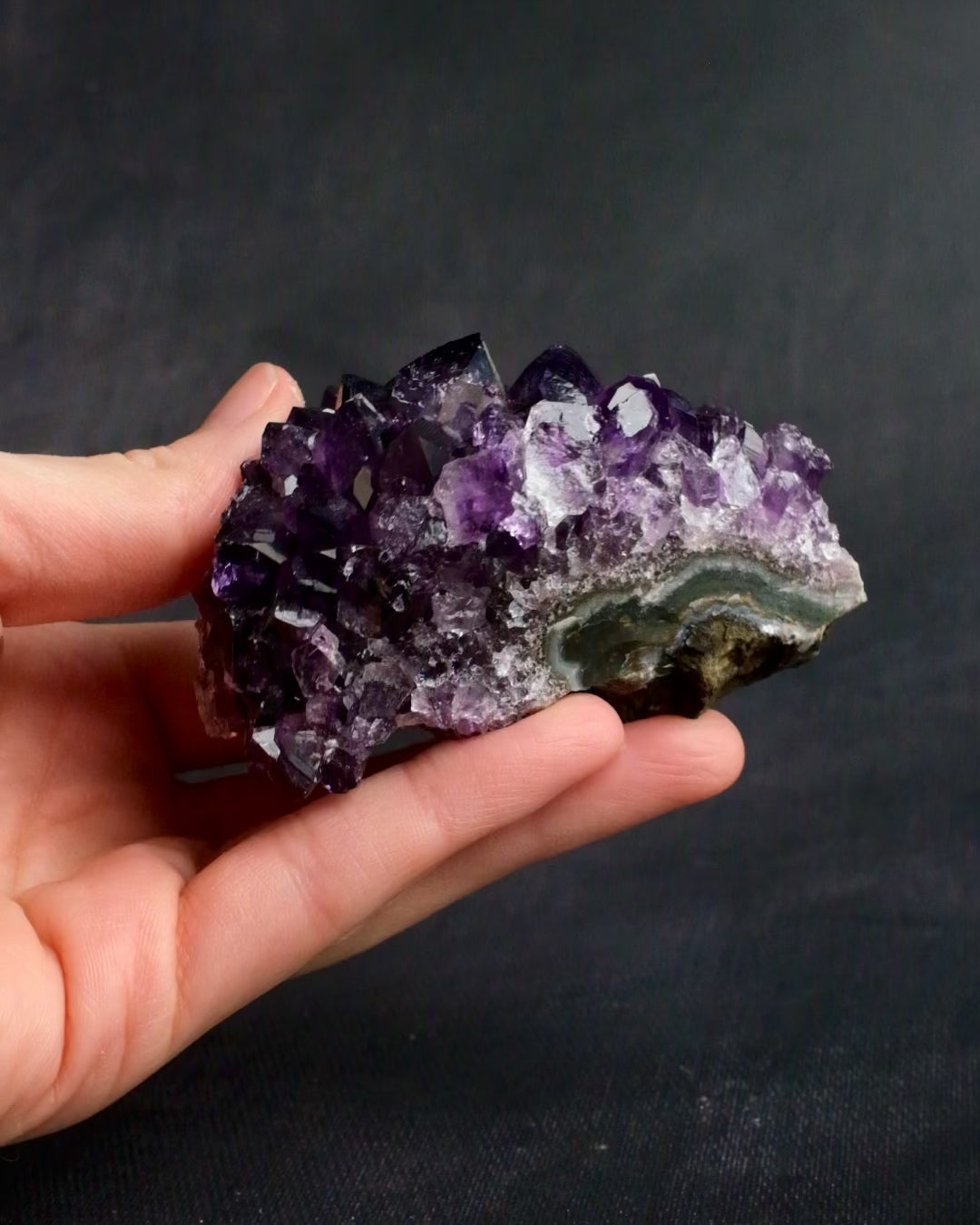 Amethyst Raw Crystal Cluster 218g