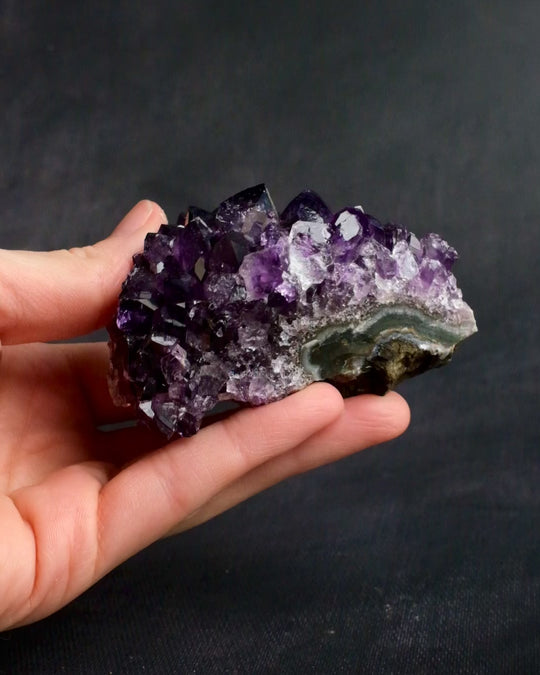 Amethyst Raw Crystal Cluster 218g