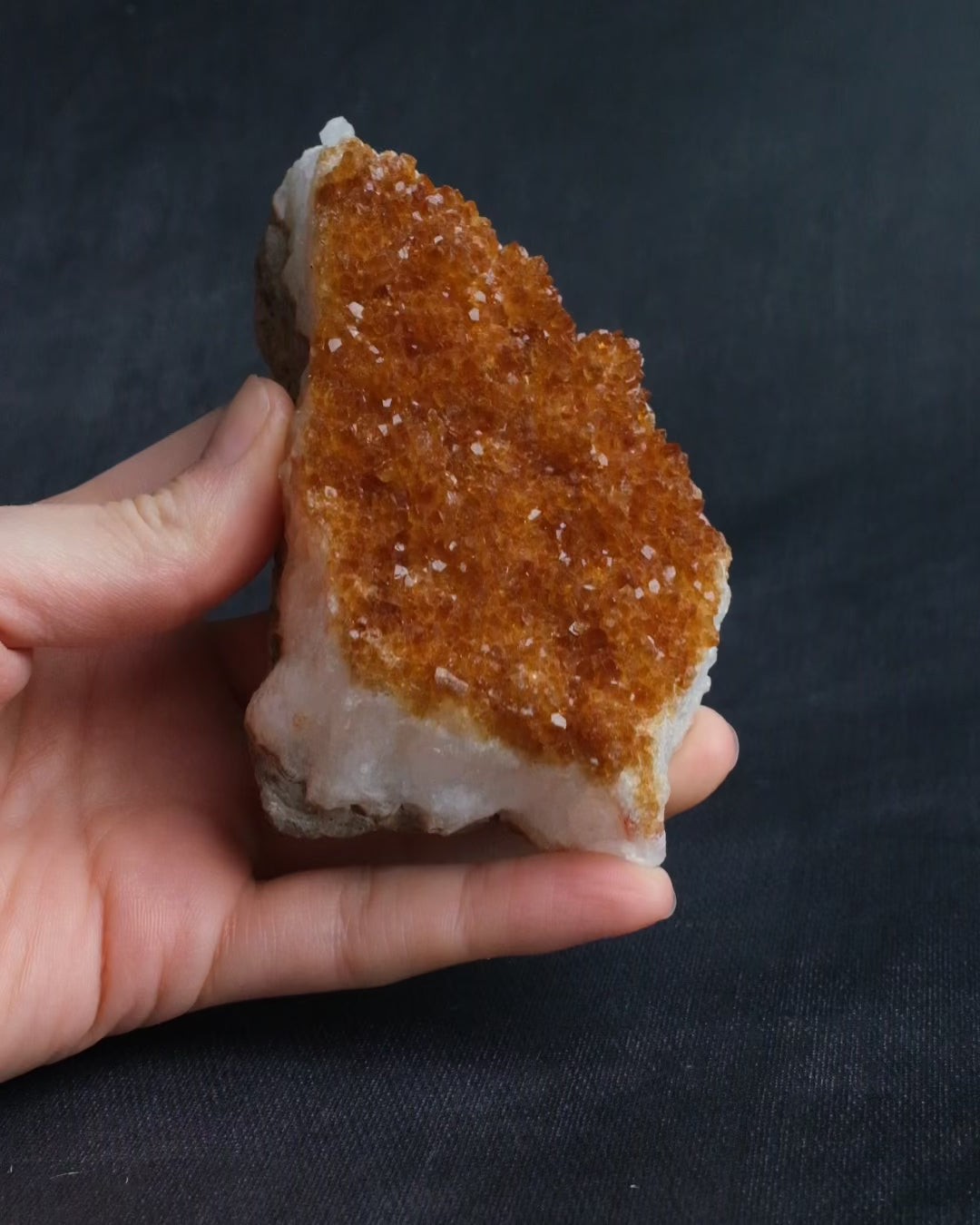 Citrine Raw Crystal Cluster 298g