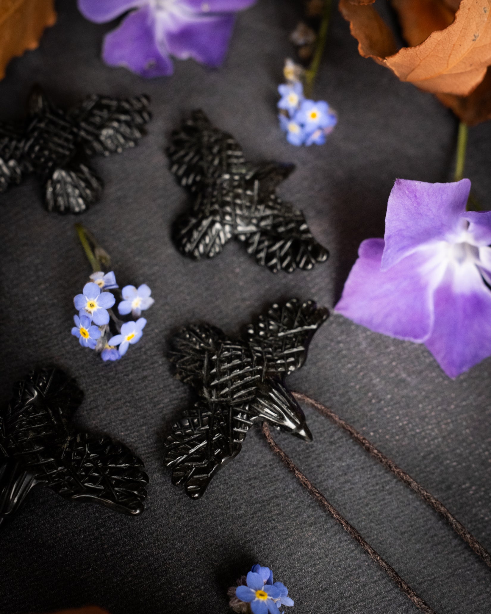 Small Obsidian Hand Carved Raven Necklace - The Healing Pear