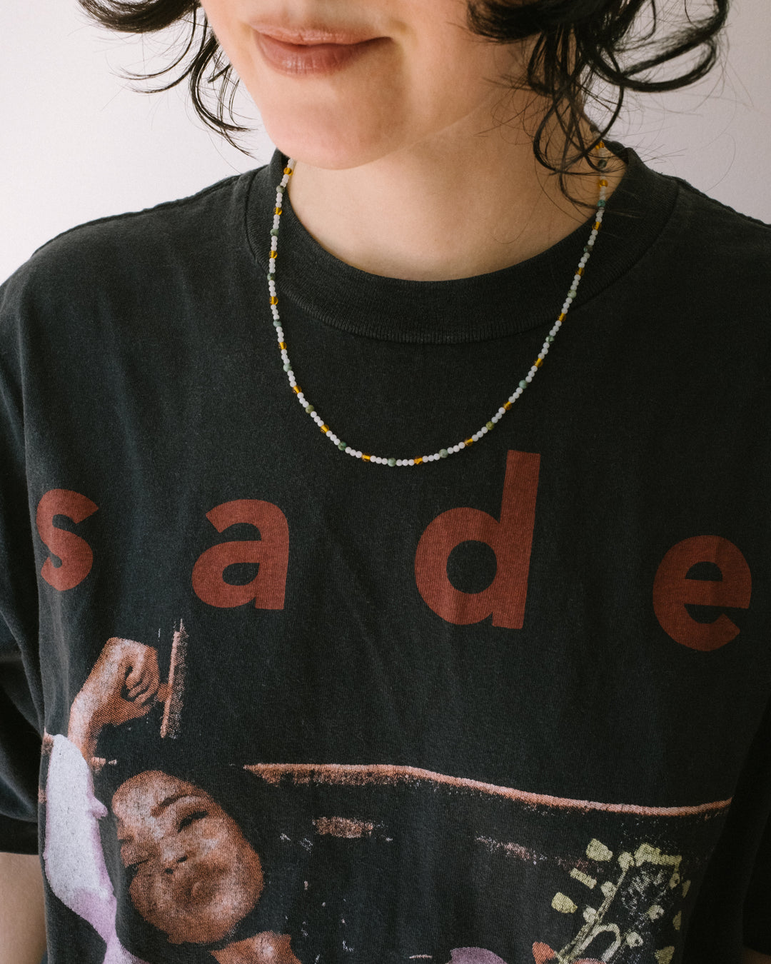 Baltic Amber &amp; Carnelian Beaded Satellite Necklace - The Healing Pear