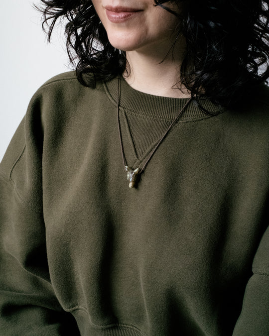 Small Labradorite Hand Carved Wolf Necklace - The Healing Pear