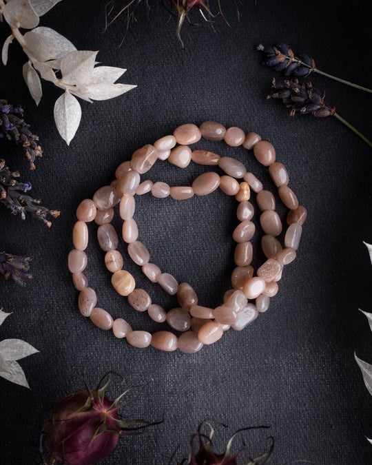 Sunstone Tumbled Stone Bracelet - The Healing Pear