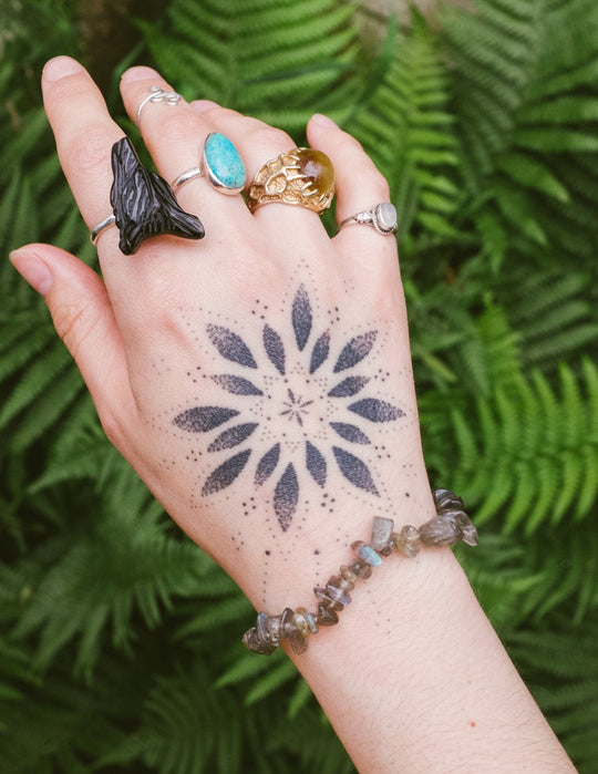 Labradorite Chip Bracelet - The Healing Pear