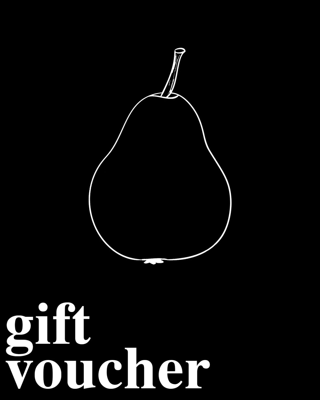 Gift Voucher - The Healing Pear