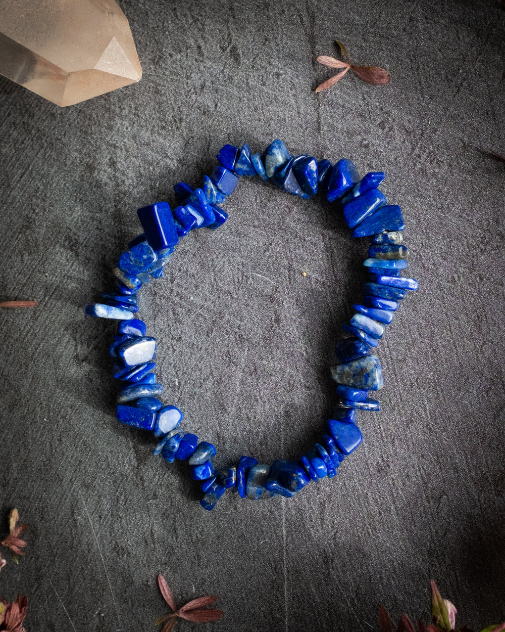 Lapis Lazuli Chip Bracelet - The Healing Pear