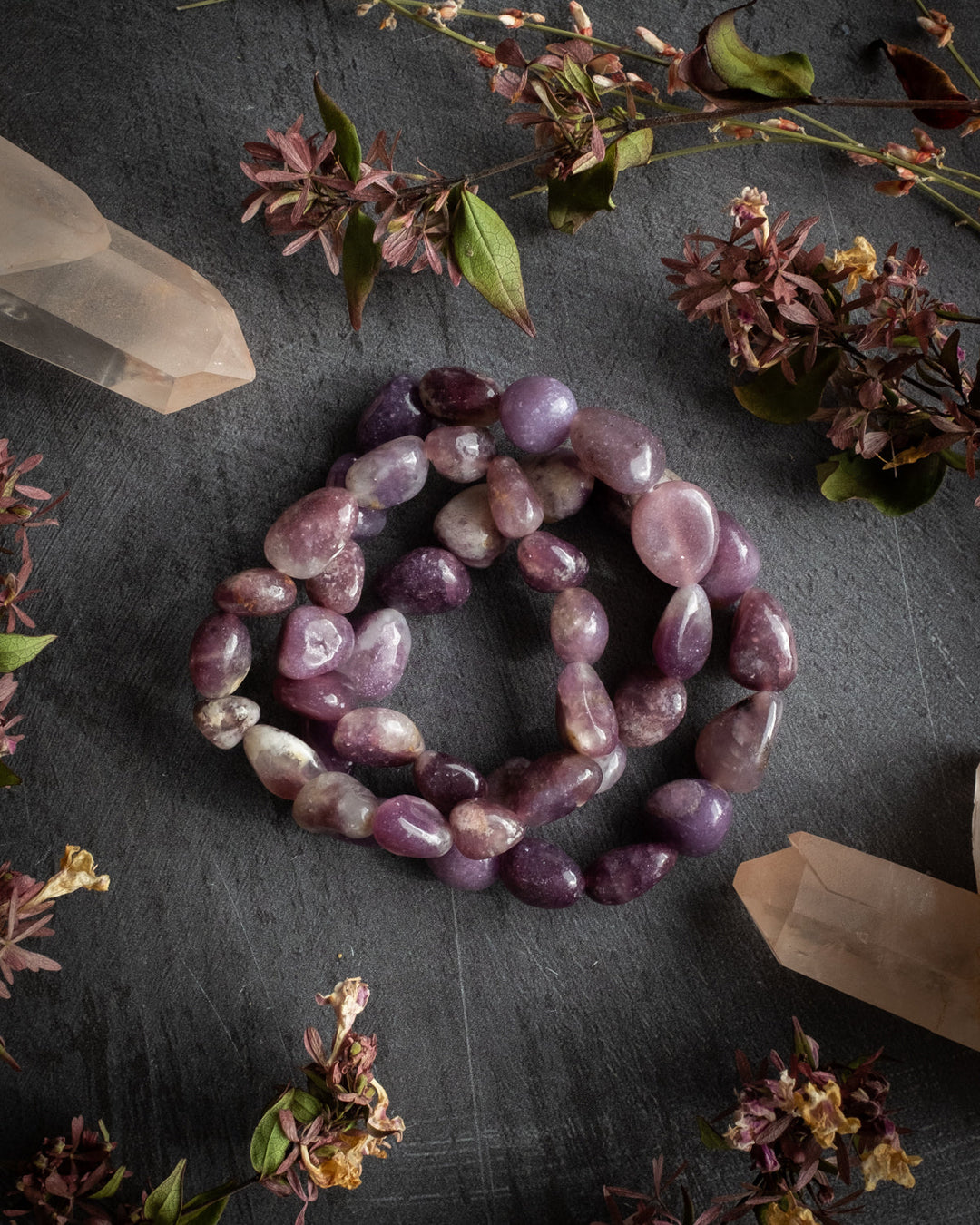 Lepidolite Chip Bracelet - The Healing Pear