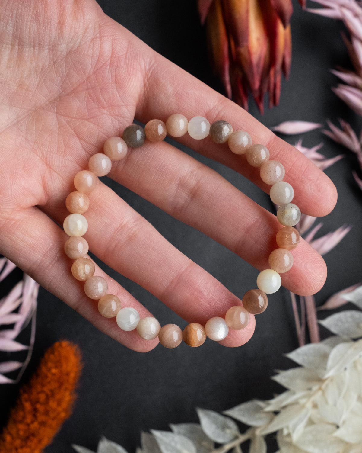 Multi / Mixed Moonstone Bracelet
